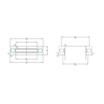 SKF 51100 упорные шарикоподшипники