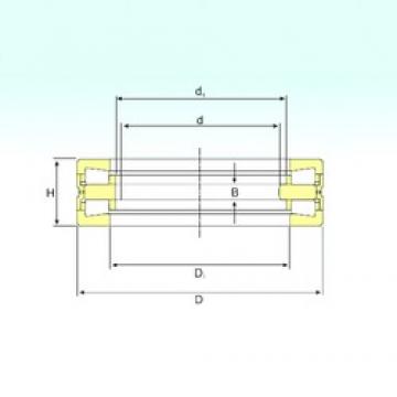 530 mm x 710 mm x 57 mm  ISB 351475 C упорные роликоподшипники