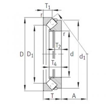 INA 29252-E1-MB упорные роликоподшипники