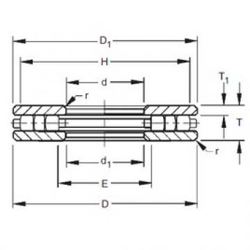 Timken 40TP117 упорные роликоподшипники