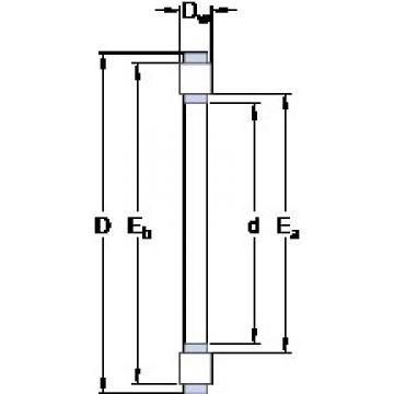 SKF K 81226 TN упорные роликоподшипники