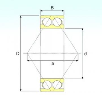 75 mm x 160 mm x 68,3 mm  ISB 3315 A радиально-упорные шарикоподшипники