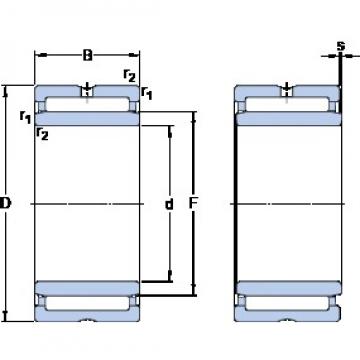 40 mm x 65 mm x 22 mm  SKF NKIS 40 цилиндрические роликоподшипники