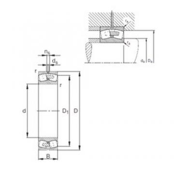 400 mm x 600 mm x 200 mm  FAG 24080-E1A-MB1 сферические роликоподшипники