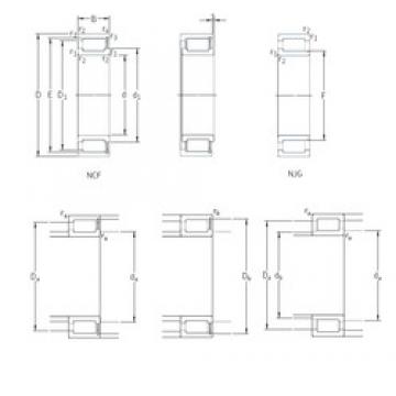 80 mm x 125 mm x 34 mm  SKF NCF3016CV цилиндрические роликоподшипники