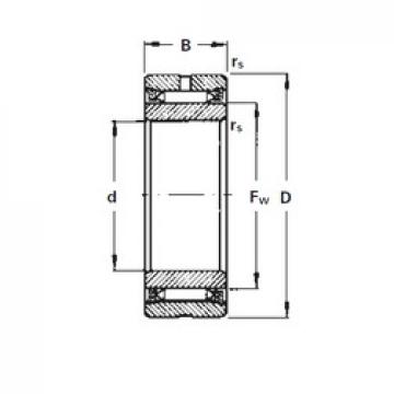 55 mm x 85 mm x 28 mm  Timken NA2055 игольчатые подшипники