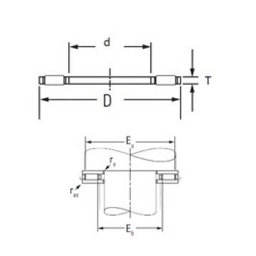 Timken AXK6085 игольчатые подшипники