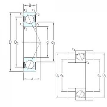 30 mm x 62 mm x 16 mm  SNFA E 230 /S /S 7CE1 радиально-упорные шарикоподшипники