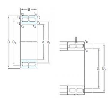 160 mm x 220 mm x 60 mm  SKF NNC4932CV цилиндрические роликоподшипники