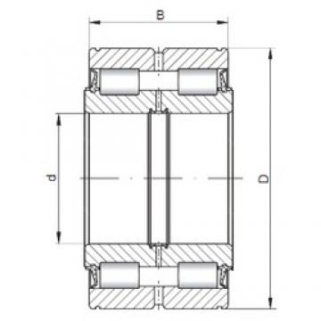 200 mm x 310 mm x 150 mm  ISO NNF5040 V цилиндрические роликоподшипники