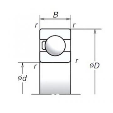 35 mm x 80 mm x 21 mm  NSK 6307T1X радиальные шарикоподшипники