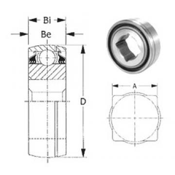 50,8 mm x 125 mm x 39,675 mm  CYSD GW214PPB4 радиальные шарикоподшипники