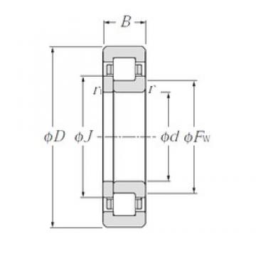 55 mm x 100 mm x 25 mm  CYSD NUP2211E цилиндрические роликоподшипники