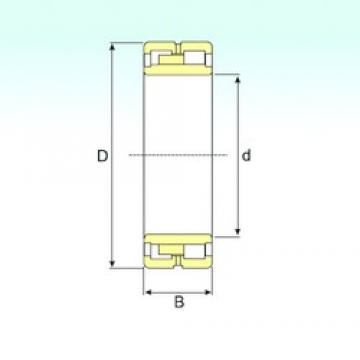 400 mm x 540 mm x 140 mm  ISB NNU 4980 K/SPW33 цилиндрические роликоподшипники