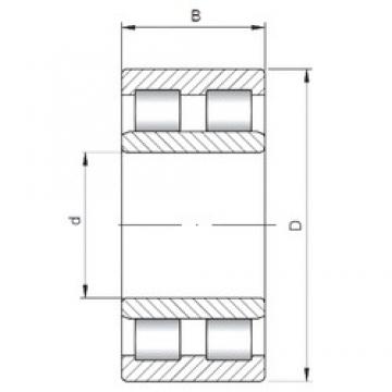 190 mm x 290 mm x 180 mm  ISO NNU6038 цилиндрические роликоподшипники