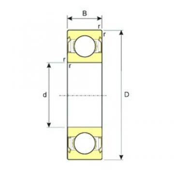 110 mm x 200 mm x 38 mm  ISB 6222-ZZ радиальные шарикоподшипники