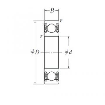 160 mm x 220 mm x 28 mm  NSK 6932DDU радиальные шарикоподшипники