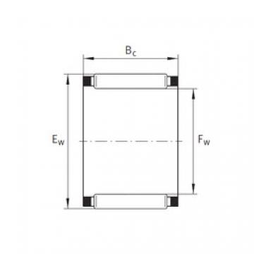 INA K120X127X24 игольчатые подшипники