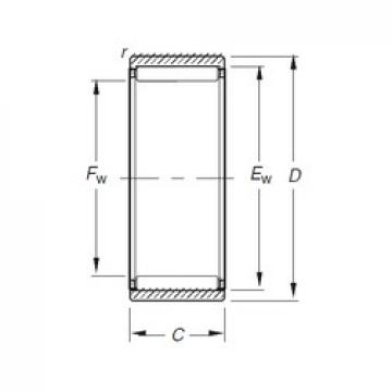 Timken RNAO16X24X13 игольчатые подшипники