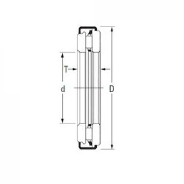 Timken AXZ 8 20 35,4 игольчатые подшипники