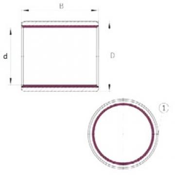 12,7 mm x 15,082 mm x 22,23 mm  INA EGBZ0814-E40 подшипники скольжения