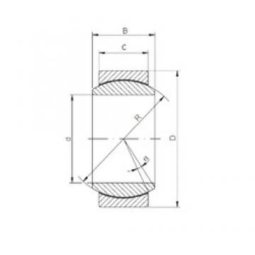 160 mm x 230 mm x 105 mm  ISO GE160UK-2RS подшипники скольжения