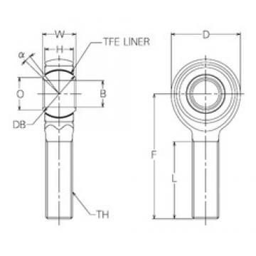 18 mm x 43 mm x 18 mm  NMB HRT18E подшипники скольжения