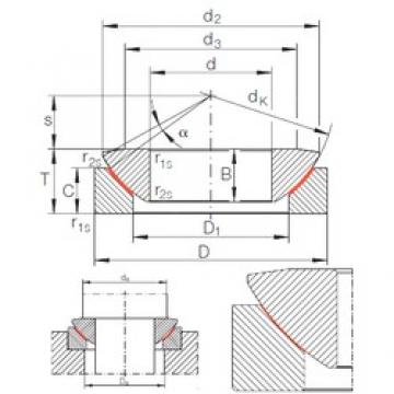 17 mm x 47 mm x 11,5 mm  INA GE 17 AW подшипники скольжения