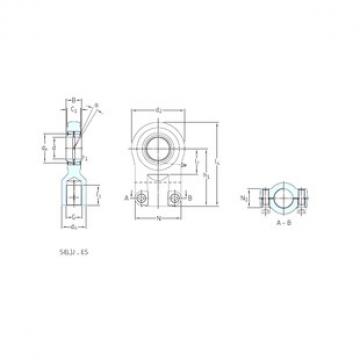 SKF SIQG32ES подшипники скольжения