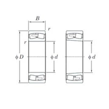 460 mm x 830 mm x 296 mm  KOYO 23292RHAK сферические роликоподшипники