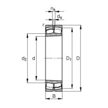 100 mm x 215 mm x 47 mm  FAG 21320-E1-K-TVPB сферические роликоподшипники