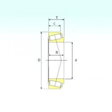 66,675 mm x 119,985 mm x 30,162 mm  ISB 39590/39528 конические роликовые подшипники