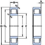 950 mm x 1250 mm x 175 mm  SKF NU 29/950 ECMA упорные шарикоподшипники