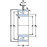 1120 mm x 1460 mm x 335 mm  SKF 249/1120 CAF/W33 сферические роликоподшипники