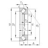 INA 294/500-E1-MB упорные роликоподшипники #1 small image