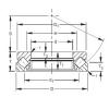 220 mm x 420 mm x 43 mm  Timken 29444 упорные роликоподшипники #1 small image