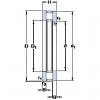 1120 mm x 1320 mm x 34 mm  SKF 891/1120 M упорные роликоподшипники