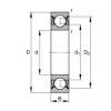 90 mm x 160 mm x 30 mm  FAG 6218-2Z радиальные шарикоподшипники