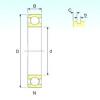 17 mm x 40 mm x 12 mm  ISB 6203 N радиальные шарикоподшипники