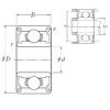 8 mm x 19 mm x 6 mm  NSK 698 ZZ радиальные шарикоподшипники