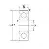 1,397 mm x 4,762 mm x 1,984 mm  KOYO OB67 радиальные шарикоподшипники #1 small image