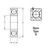 25 mm x 62 mm x 17 mm  Timken 305WG радиальные шарикоподшипники #1 small image