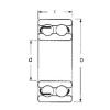 30 mm x 62 mm x 20 mm  FBJ 4206ZZ радиальные шарикоподшипники