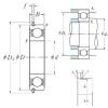 85 mm x 150 mm x 28 mm  NSK 6217NR радиальные шарикоподшипники