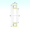 105 mm x 225 mm x 49 mm  ISB 6321-Z радиальные шарикоподшипники #1 small image