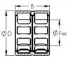 AST RNA69/22 игольчатые подшипники #1 small image