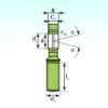 40 mm x 62 mm x 28 mm  ISB SA 40 ES подшипники скольжения