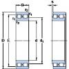 30 mm x 55 mm x 19 mm  SKF NN 3006 TN/SP цилиндрические роликоподшипники #1 small image