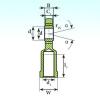 17 mm x 30 mm x 14 mm  ISB SI 17 C подшипники скольжения