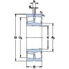 90 mm x 190 mm x 64 mm  SKF 22318 EKJA/VA405 сферические роликоподшипники